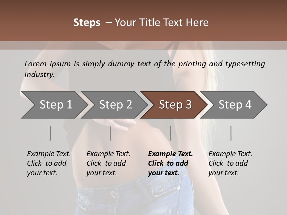 Only Model Studio PowerPoint Template
