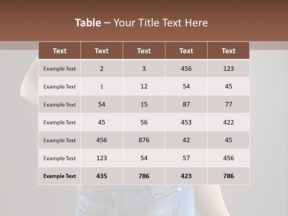 Only Model Studio PowerPoint Template
