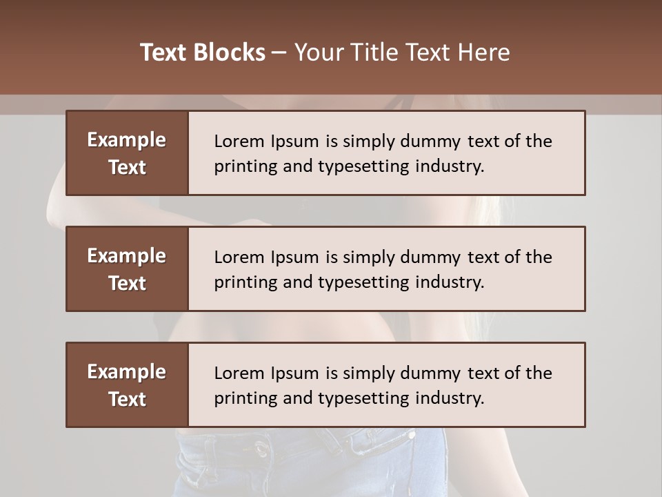 Only Model Studio PowerPoint Template