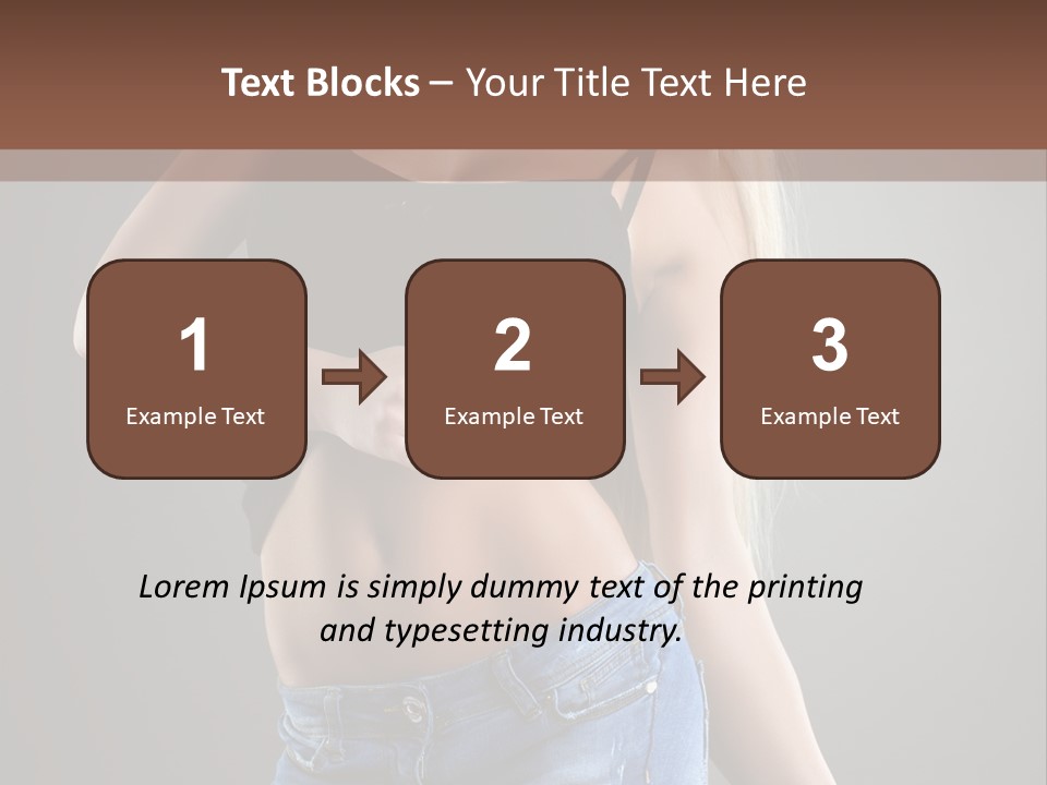 Only Model Studio PowerPoint Template