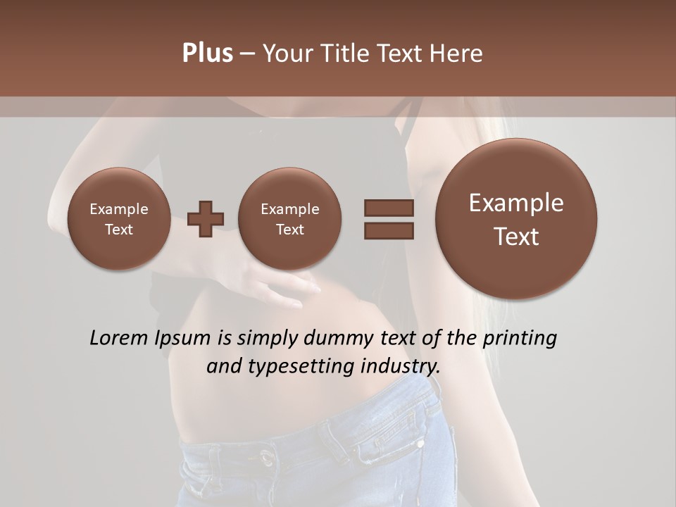 Only Model Studio PowerPoint Template