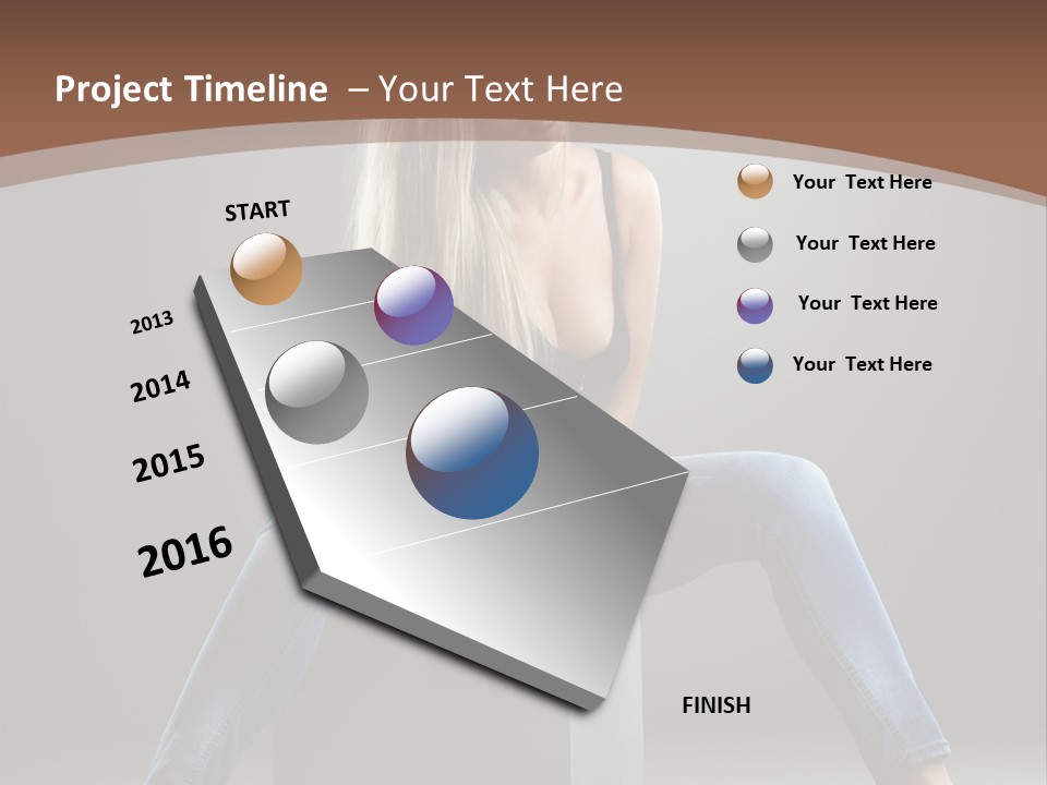 Nice Shirt Well Being PowerPoint Template