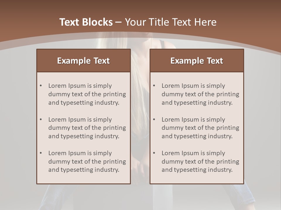 Nice Shirt Well Being PowerPoint Template