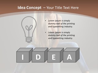 Nice Shirt Well Being PowerPoint Template
