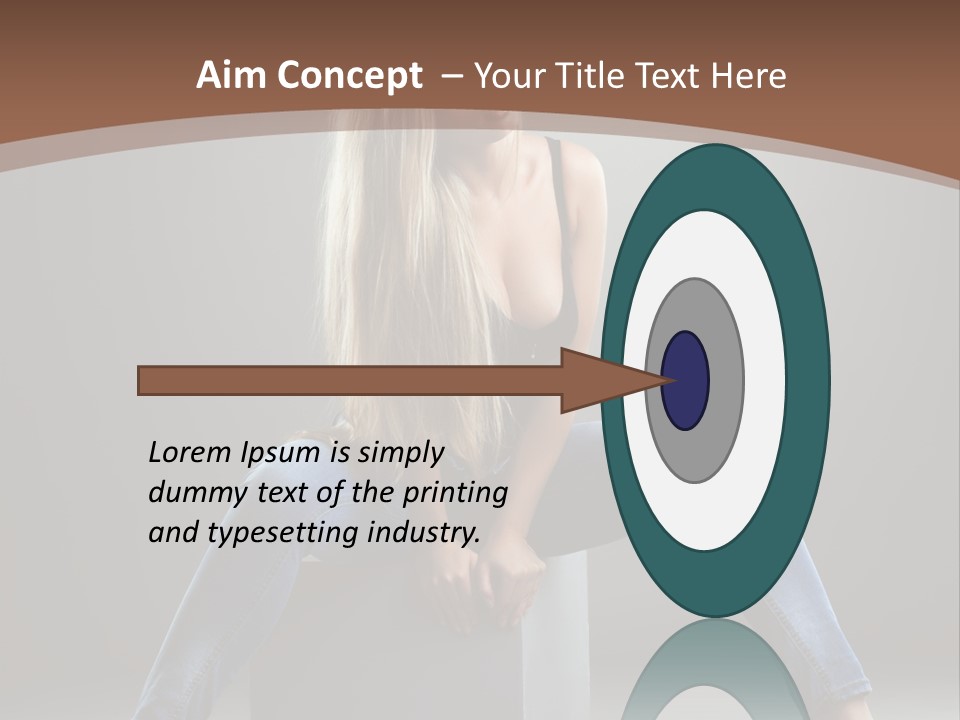 Nice Shirt Well Being PowerPoint Template