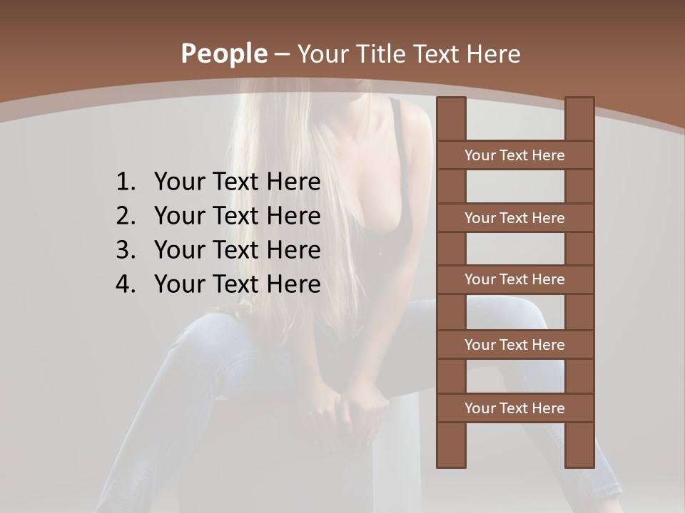 Nice Shirt Well Being PowerPoint Template