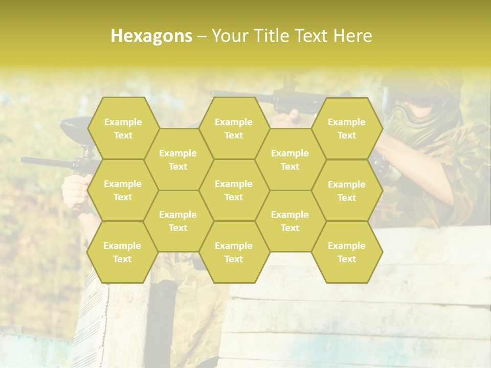 Weapon Team Cover PowerPoint Template