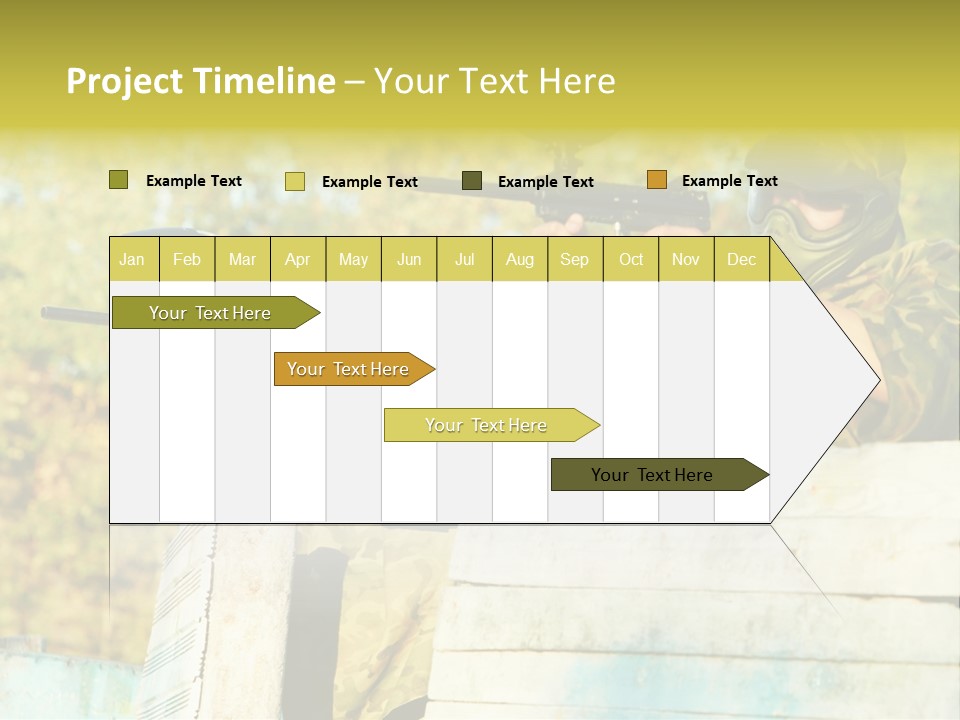 Weapon Team Cover PowerPoint Template