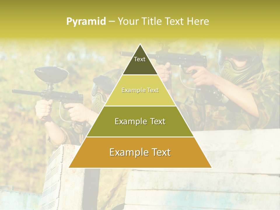 Weapon Team Cover PowerPoint Template