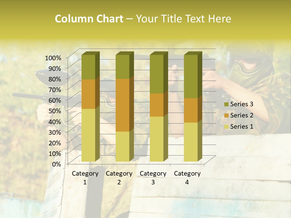 Weapon Team Cover PowerPoint Template