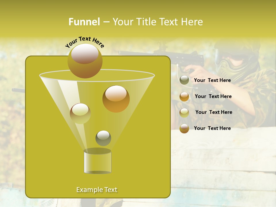 Weapon Team Cover PowerPoint Template