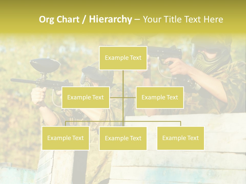 Weapon Team Cover PowerPoint Template