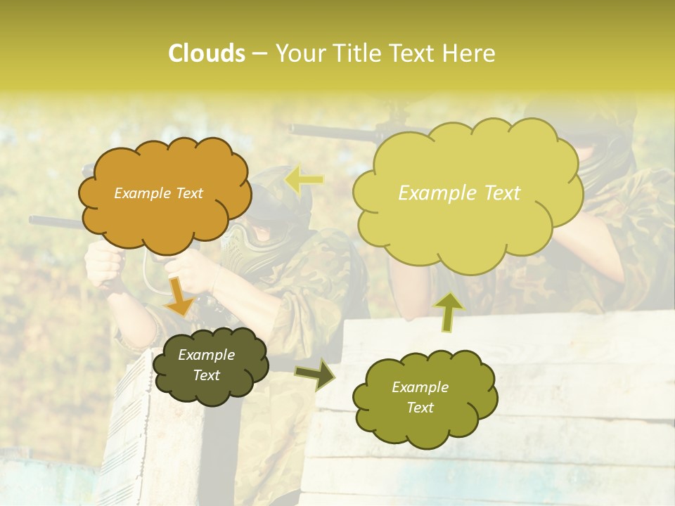 Weapon Team Cover PowerPoint Template