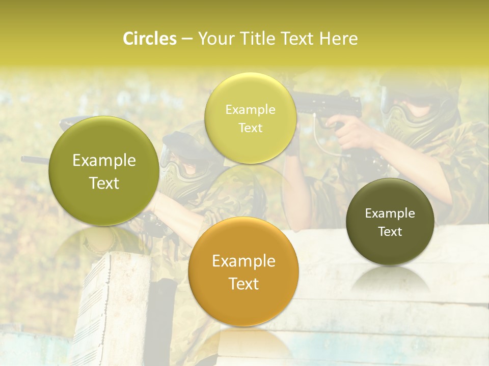 Weapon Team Cover PowerPoint Template