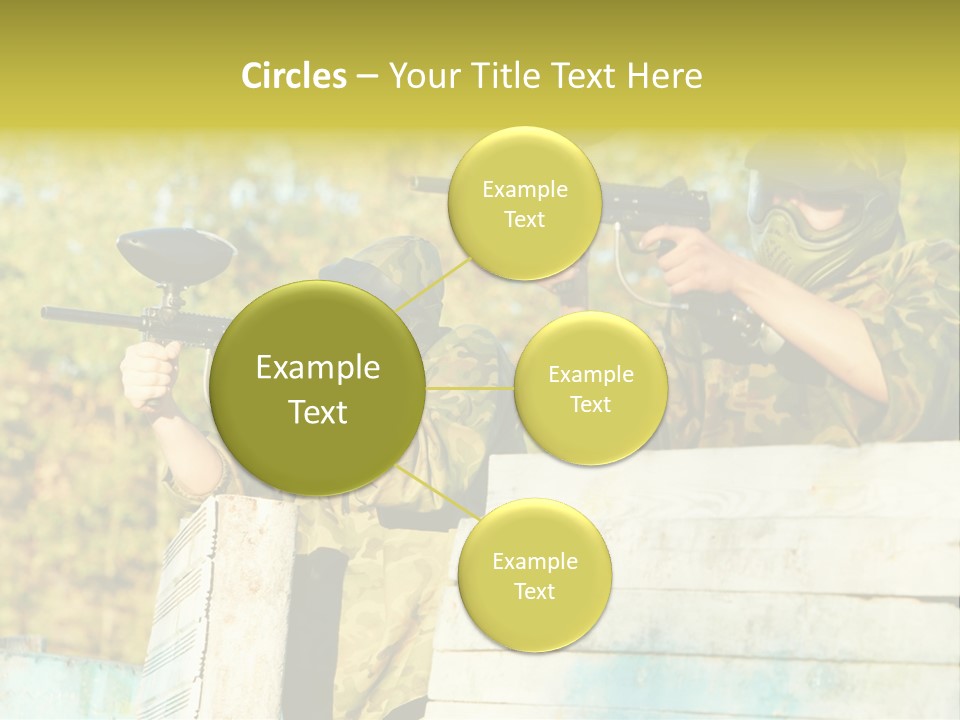 Weapon Team Cover PowerPoint Template