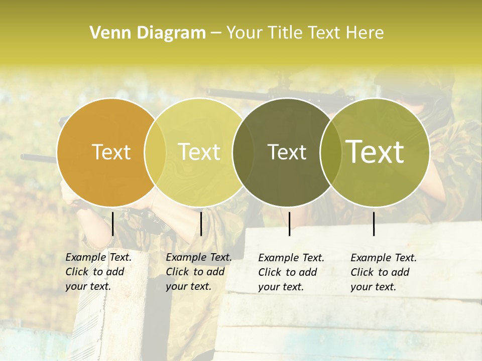 Weapon Team Cover PowerPoint Template