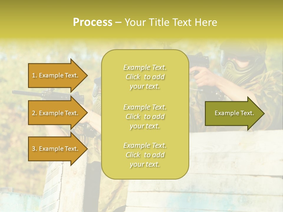 Weapon Team Cover PowerPoint Template