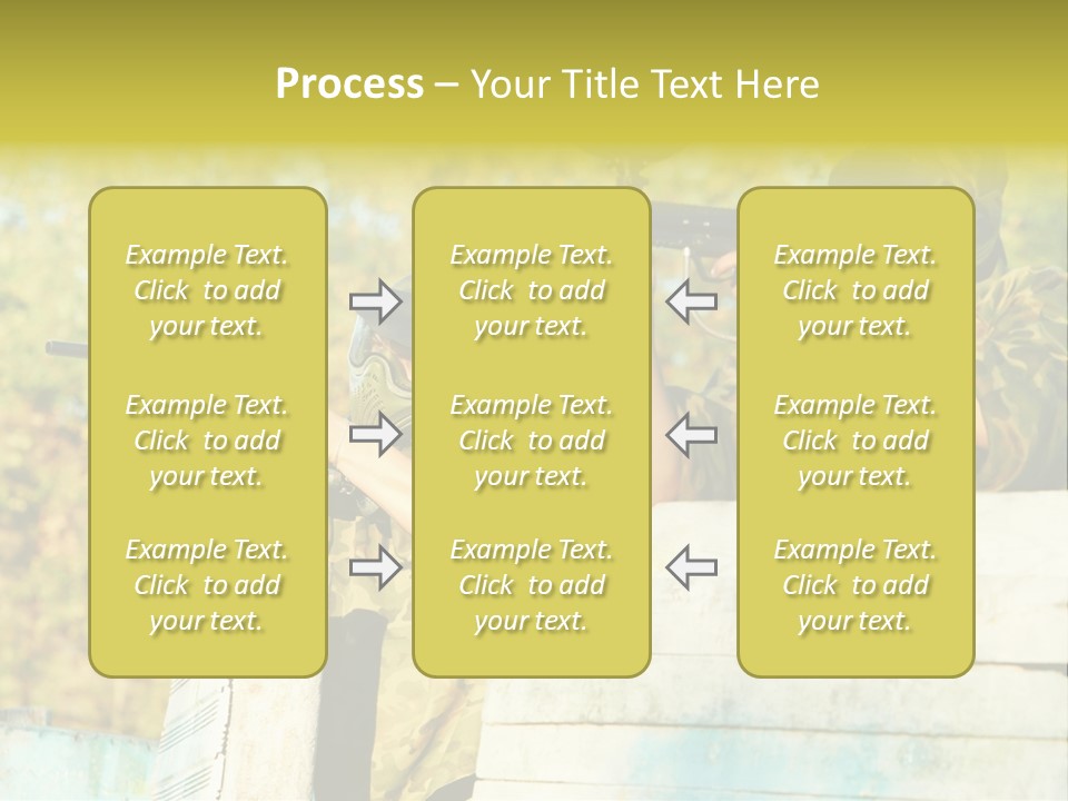 Weapon Team Cover PowerPoint Template