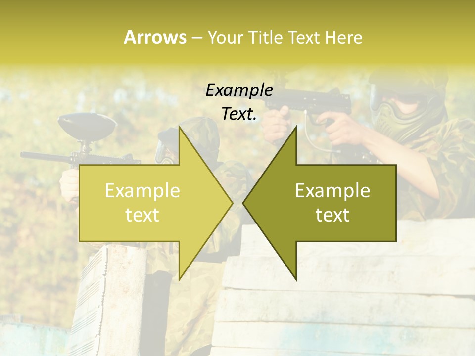 Weapon Team Cover PowerPoint Template