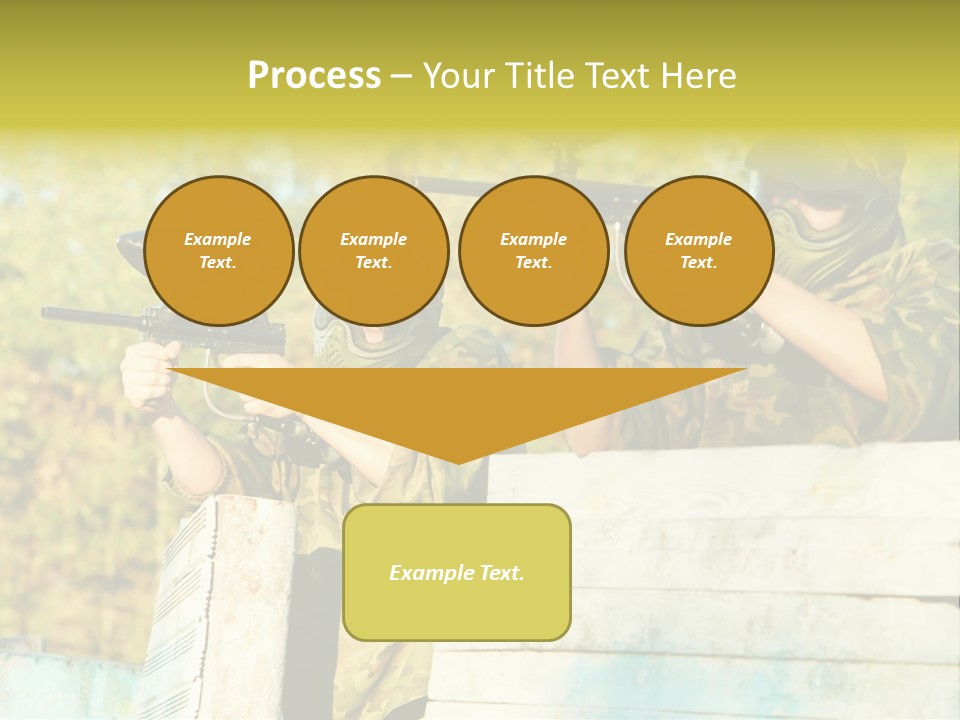 Weapon Team Cover PowerPoint Template