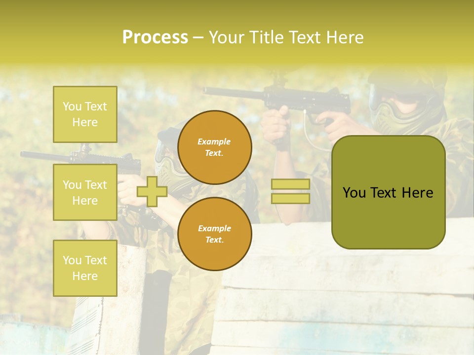 Weapon Team Cover PowerPoint Template