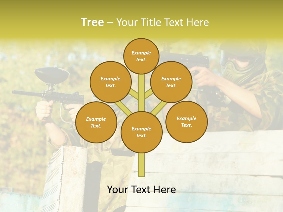 Weapon Team Cover PowerPoint Template