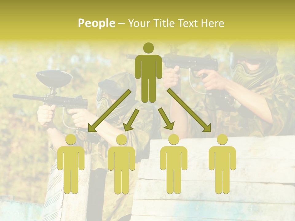 Weapon Team Cover PowerPoint Template