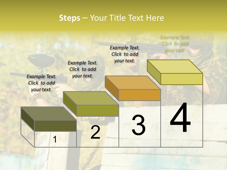 Weapon Team Cover PowerPoint Template
