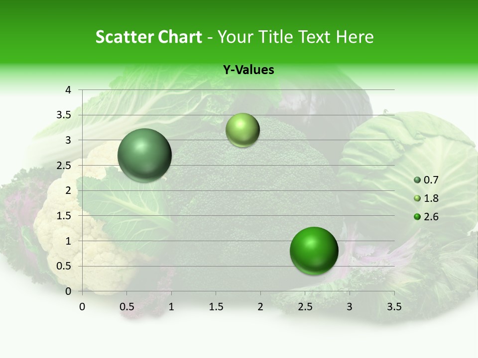 Brussels Cabbages Coleseed PowerPoint Template