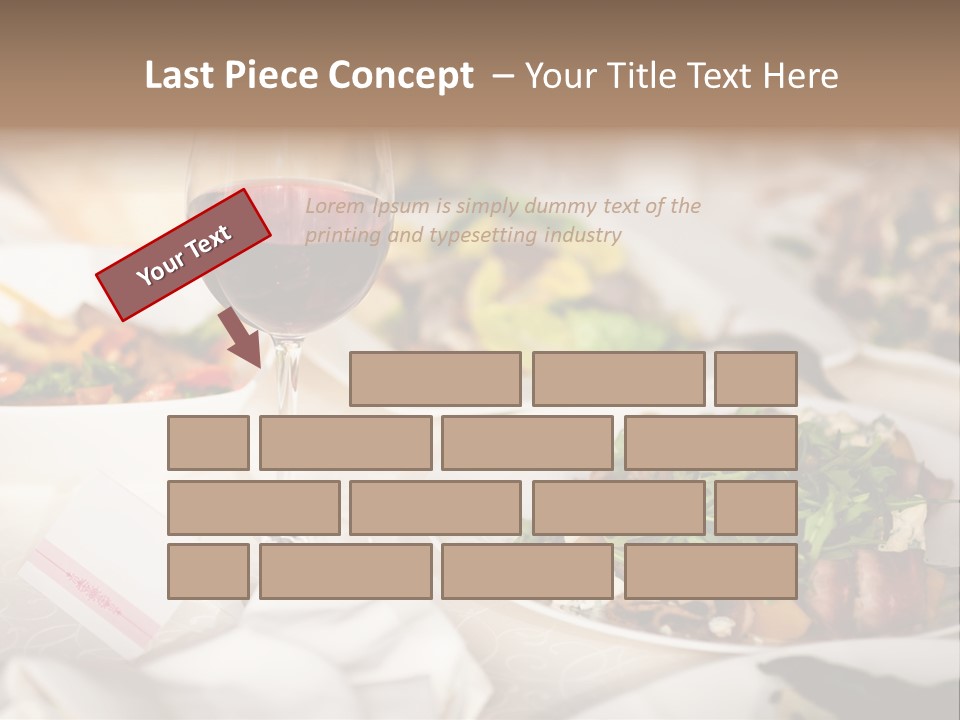 Coffee Nobody View PowerPoint Template