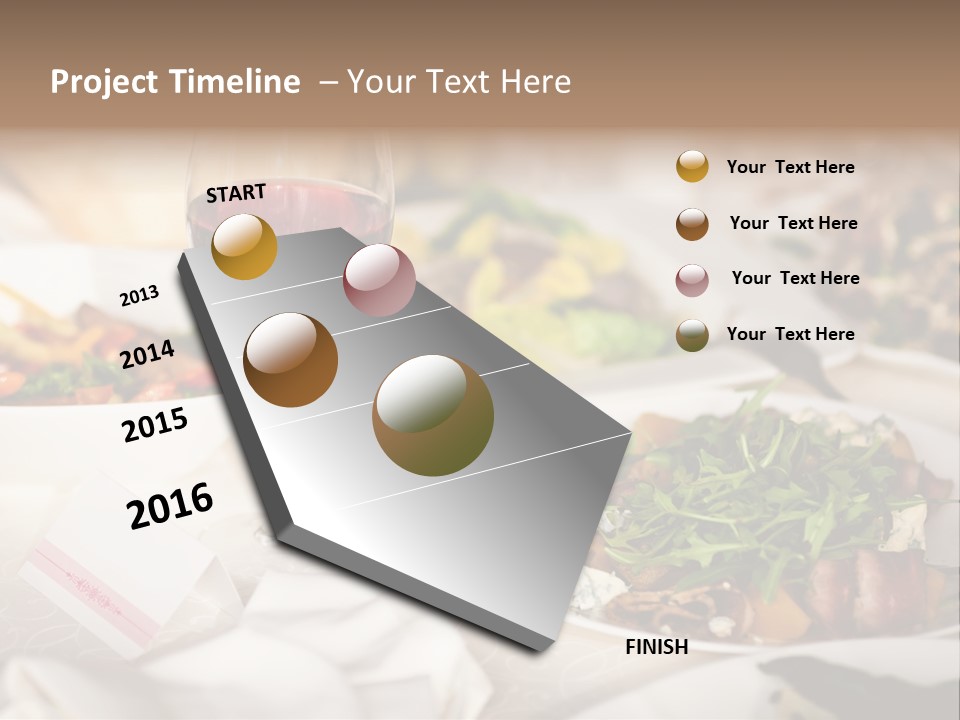 Coffee Nobody View PowerPoint Template