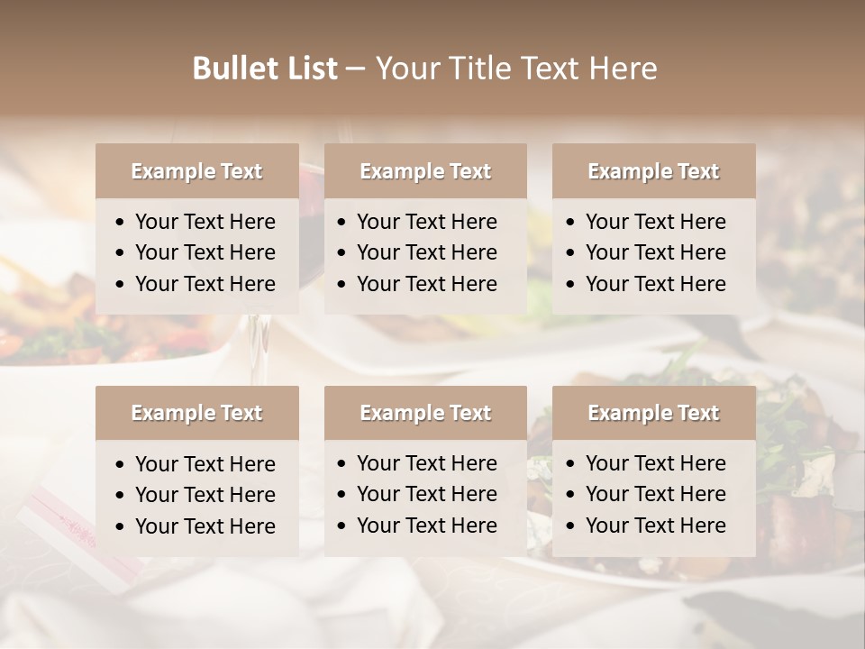 Coffee Nobody View PowerPoint Template