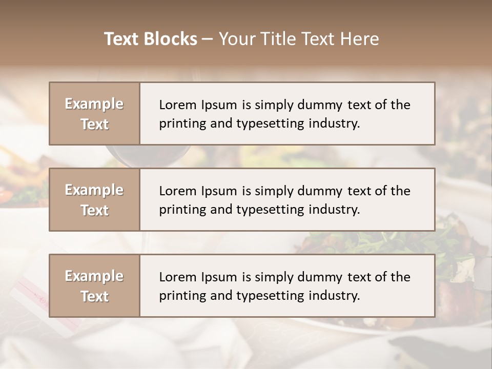 Coffee Nobody View PowerPoint Template
