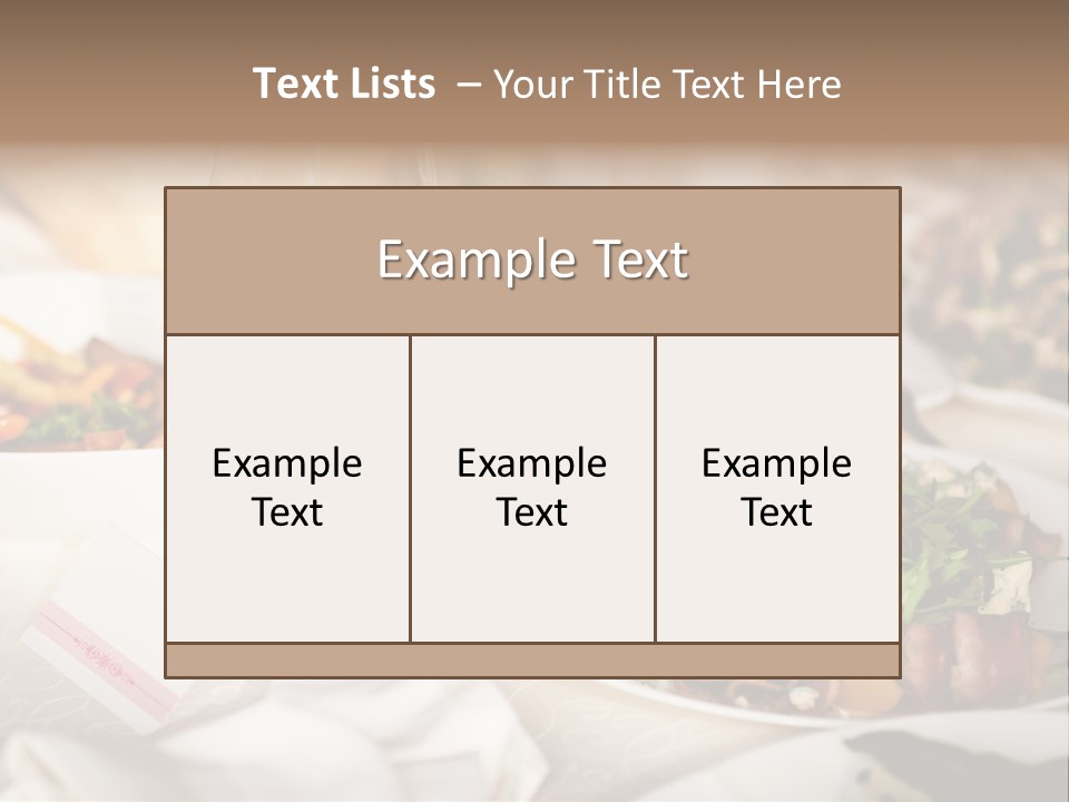 Coffee Nobody View PowerPoint Template