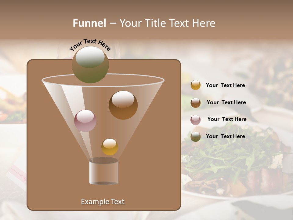 Coffee Nobody View PowerPoint Template