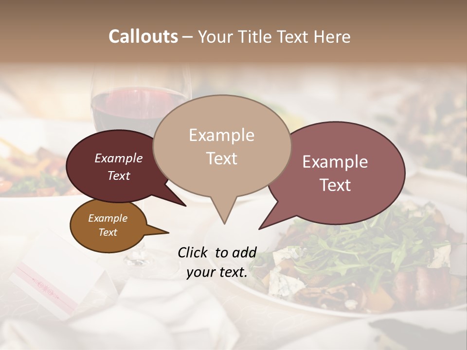 Coffee Nobody View PowerPoint Template