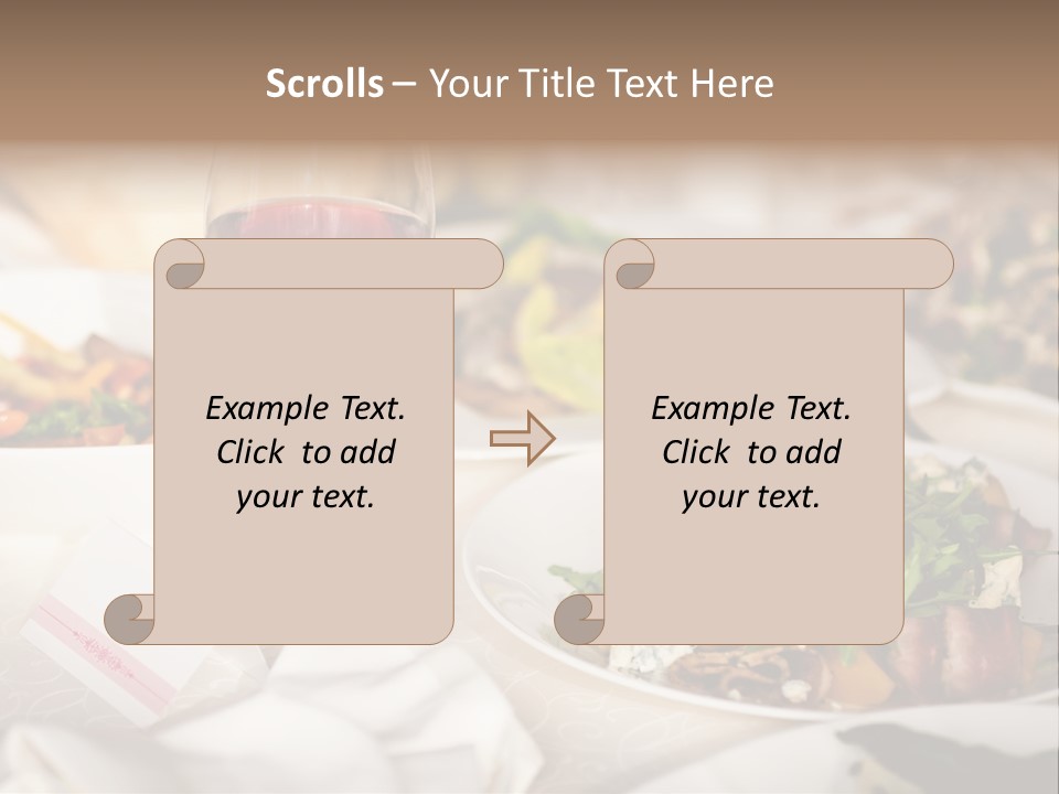 Coffee Nobody View PowerPoint Template