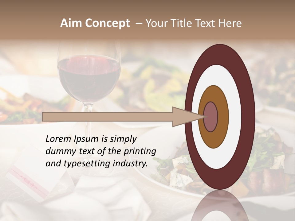 Coffee Nobody View PowerPoint Template