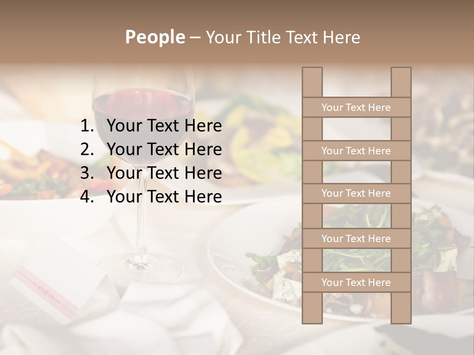 Coffee Nobody View PowerPoint Template