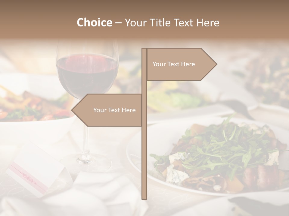 Coffee Nobody View PowerPoint Template