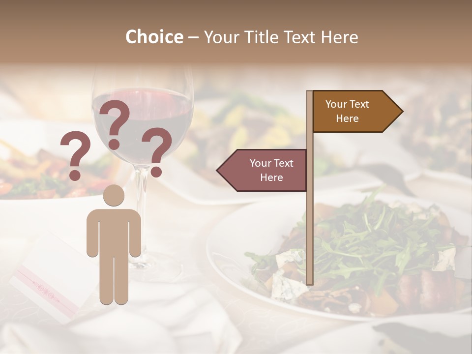 Coffee Nobody View PowerPoint Template