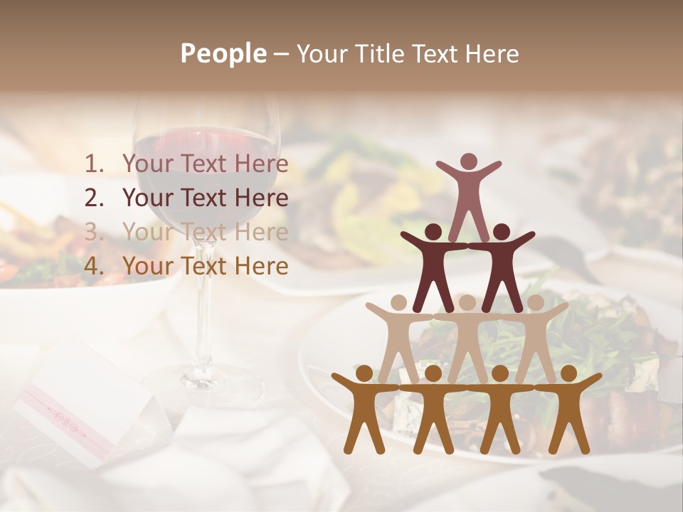 Coffee Nobody View PowerPoint Template