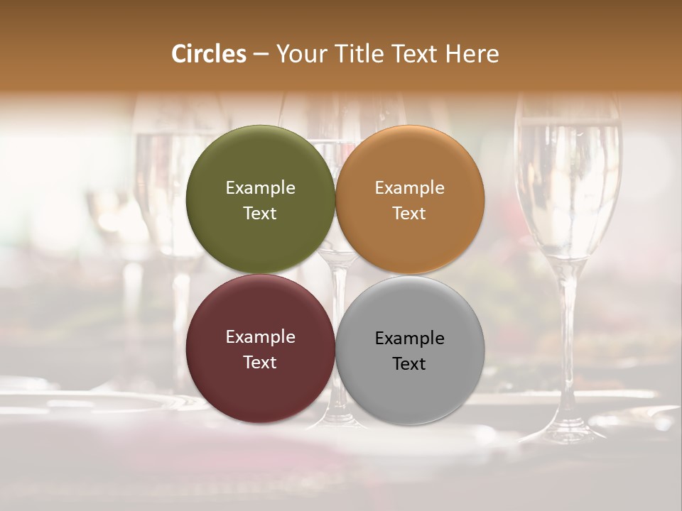 Drink Dining Establishment PowerPoint Template