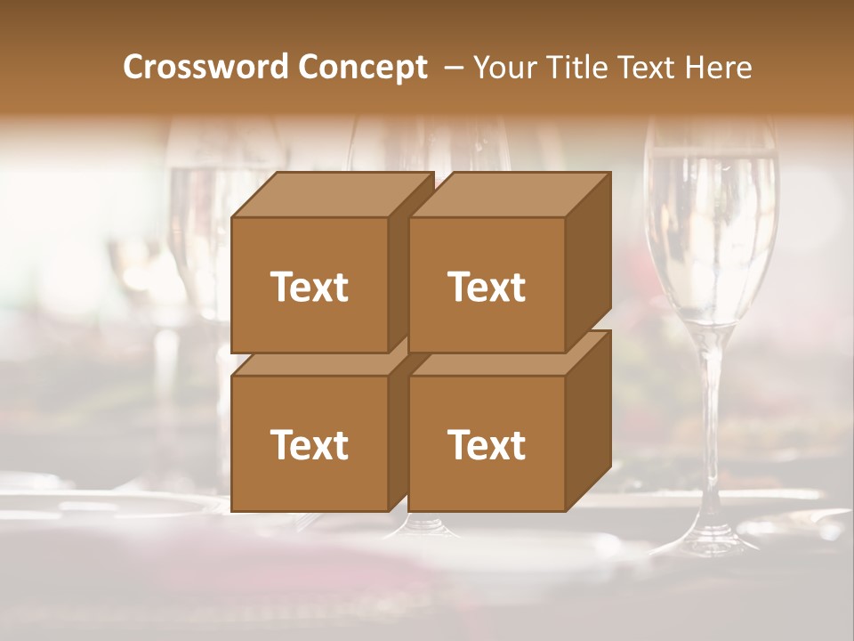 Drink Dining Establishment PowerPoint Template