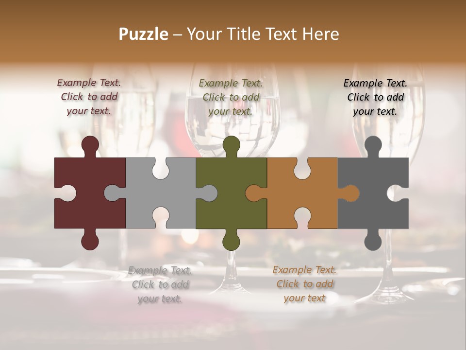 Drink Dining Establishment PowerPoint Template