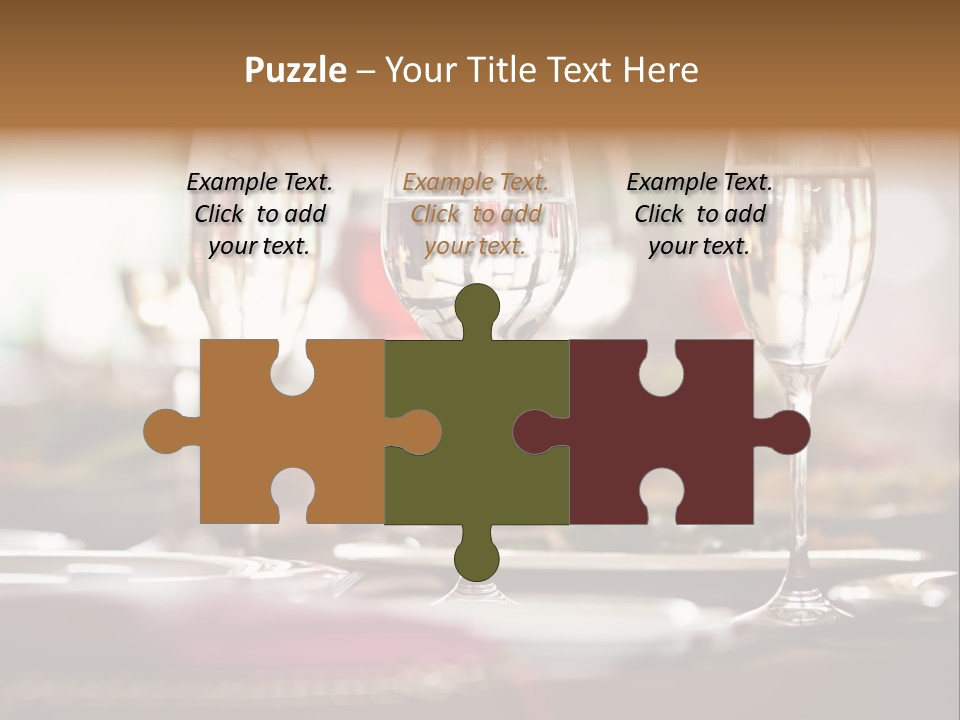 Drink Dining Establishment PowerPoint Template