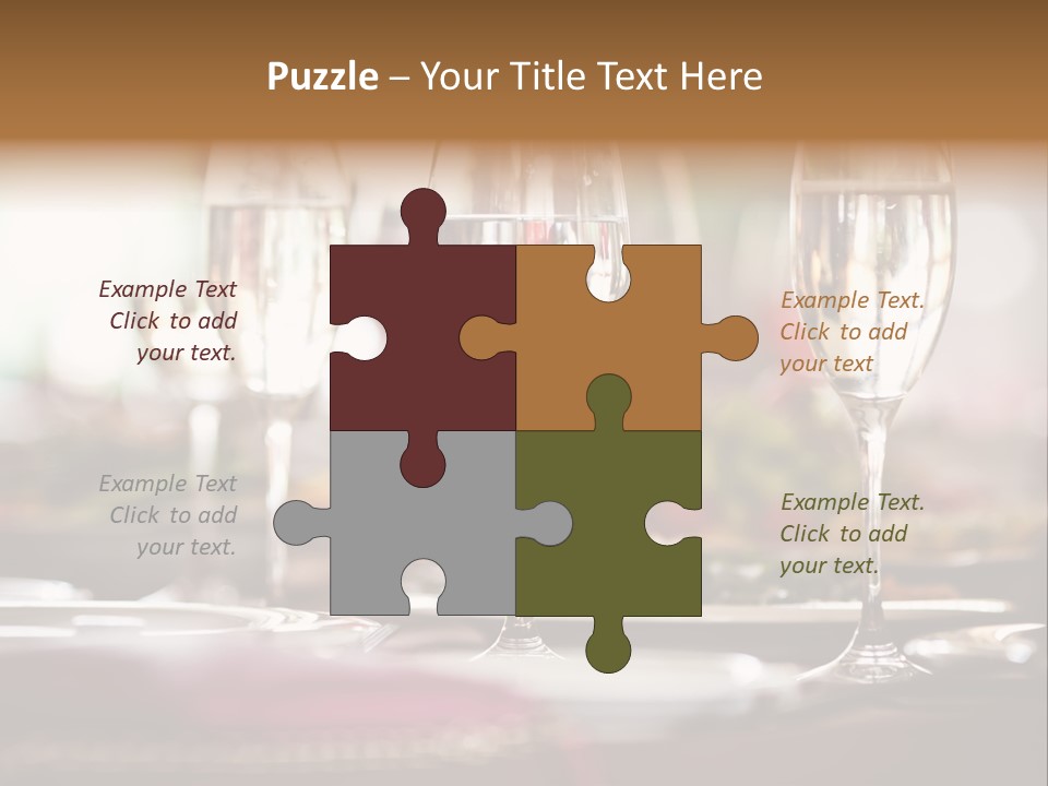 Drink Dining Establishment PowerPoint Template