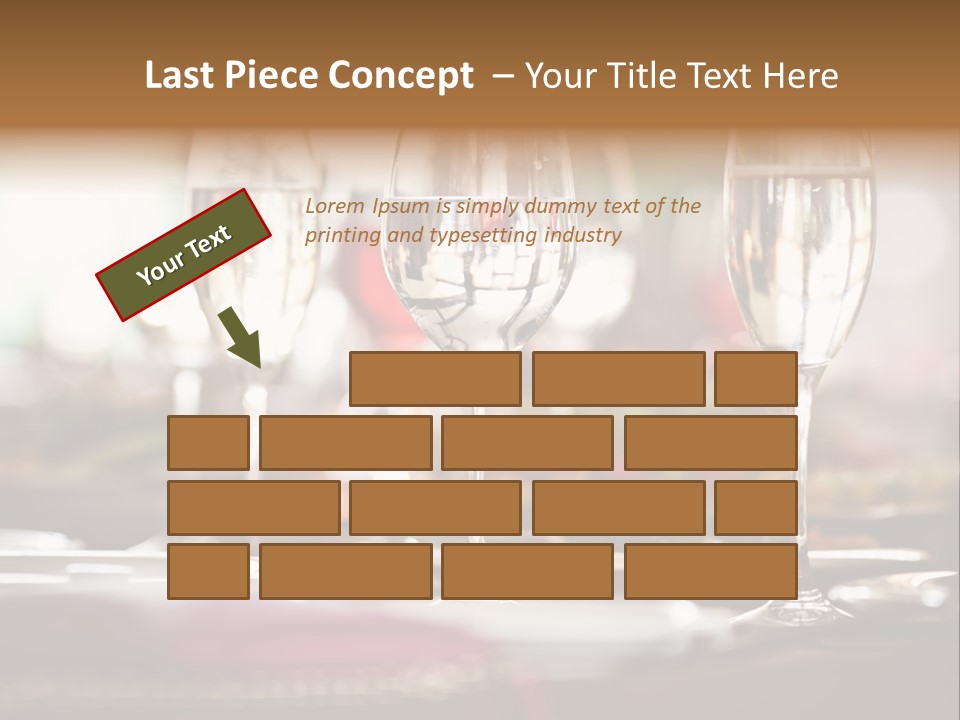 Drink Dining Establishment PowerPoint Template