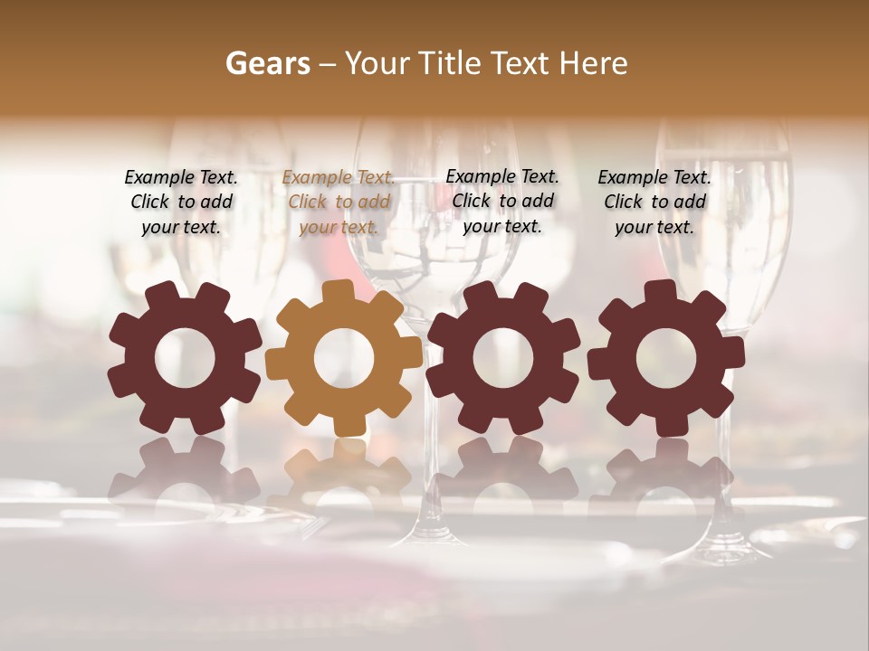 Drink Dining Establishment PowerPoint Template