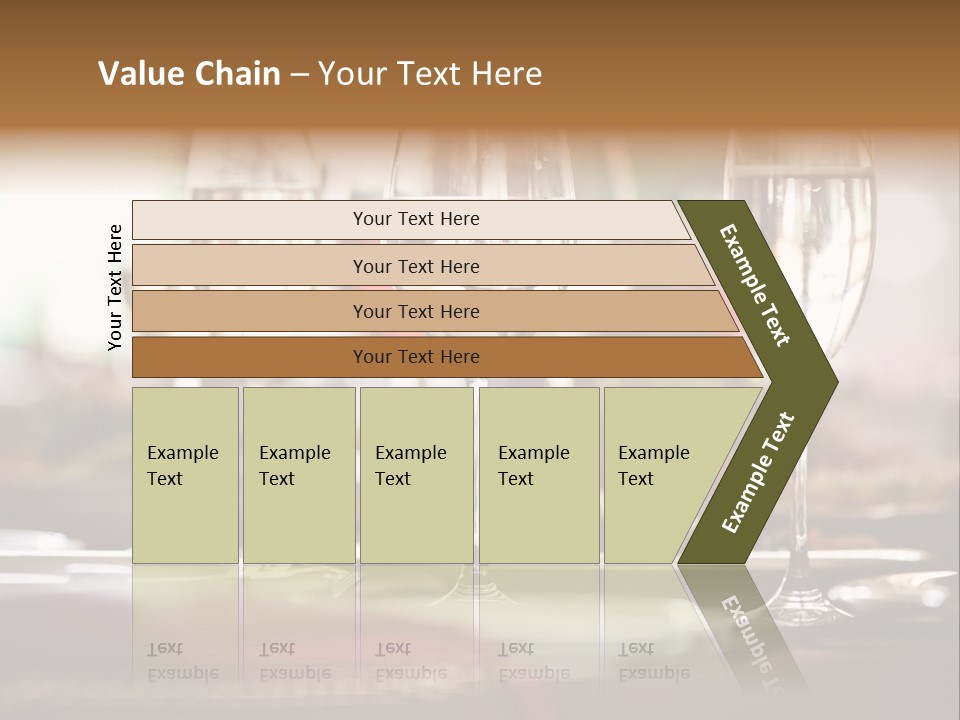 Drink Dining Establishment PowerPoint Template